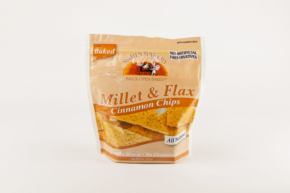 Millet & Flax Plain Chips Sami's Bakery