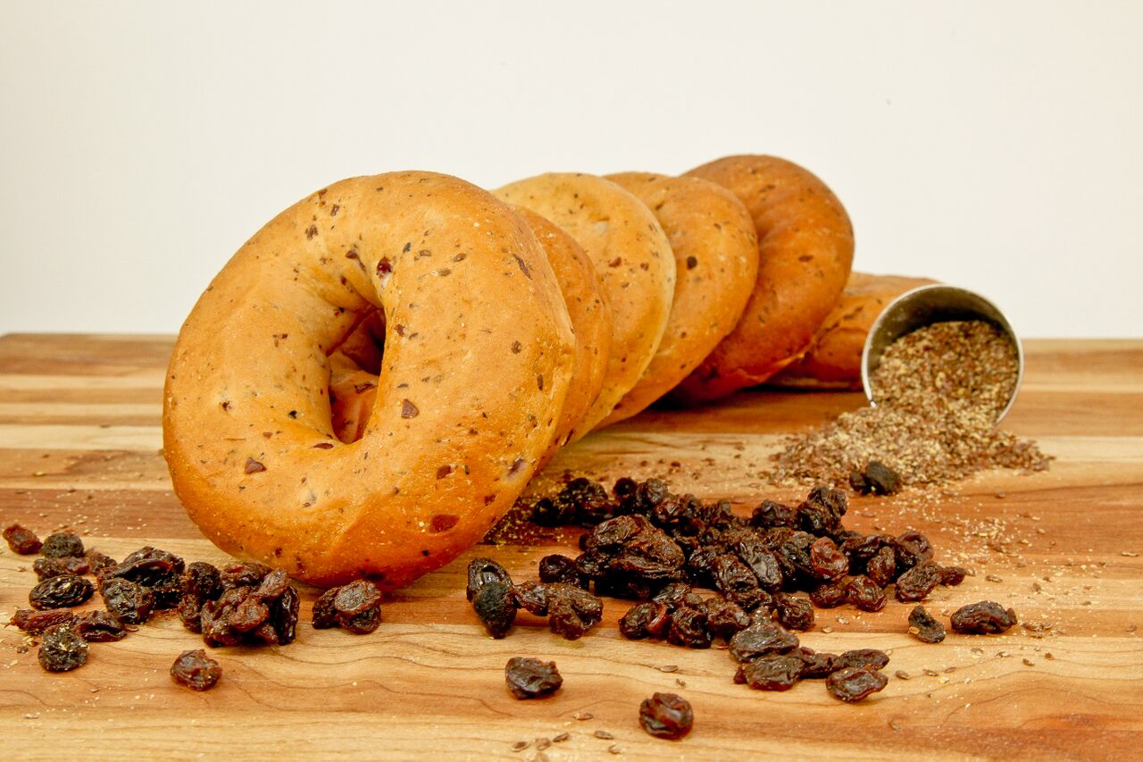 Millet & Flax Berry Bagels Sami's Bakery