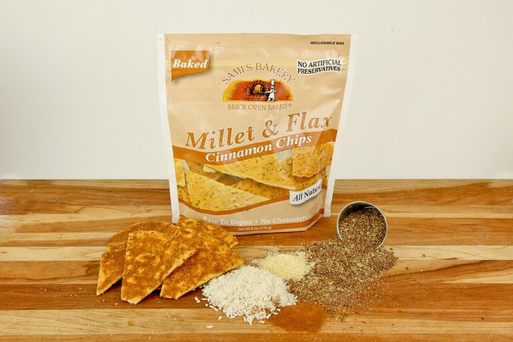 Millet and Flax Cinnamon Chips Sami's Bakery