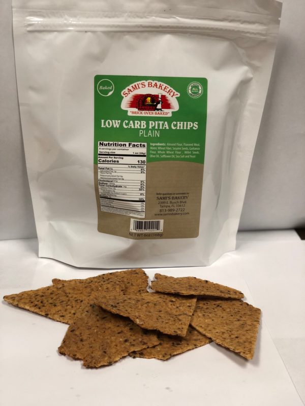 Low Carb Pita Chips Sami's Bakery