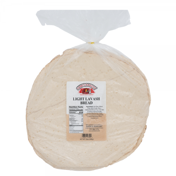 Light Lavash Bread Sami's Bakery