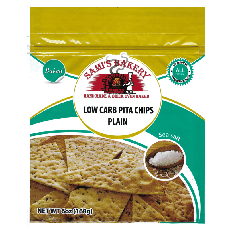 Low Carb Pita Chips Sami's Bakery