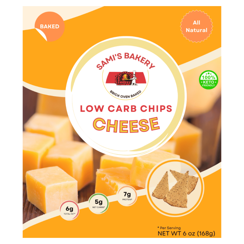 Low Carb Chips Cheese Sami's Bakery