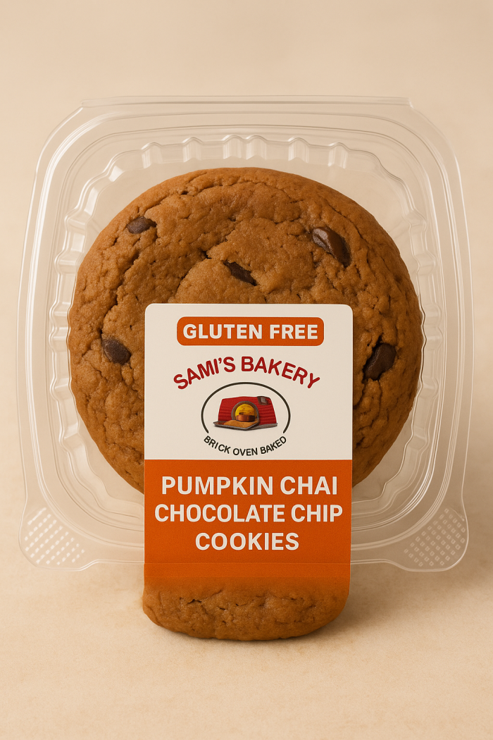 Gluten Free Pumpkin Chai Chocolate Chip Cookies